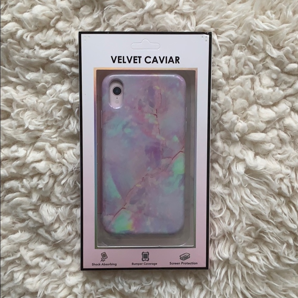 Cotton Candy Marble IPhone XR Case (Velvet Caviar)